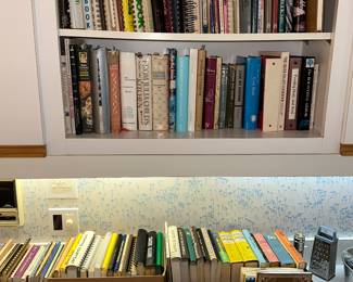 Cookbooks and many are signed