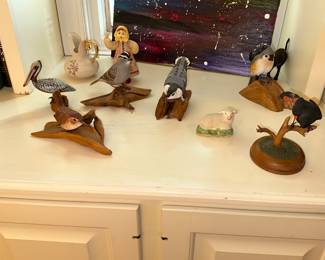 Original wood carvings by Phillip Zeller