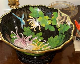 Cloisonné bowl