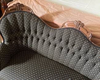 Antique loveseat