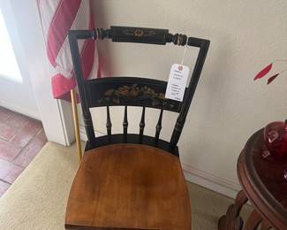 Hitchcock style chair