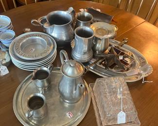 Pewter ware