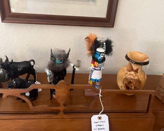 Kachinas and home organ