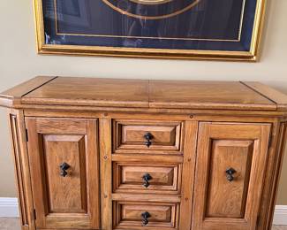 Dining Room
Sideboard Closed: 191/2β Deep x 46 1/2β Long
Opened: 75β Long X 19β Deep