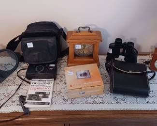 Cameras, binoculars and more