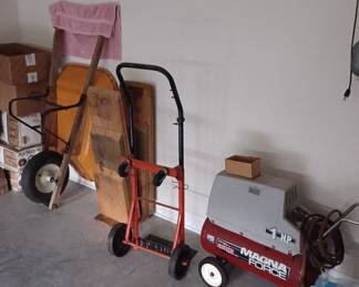 Tools in garage