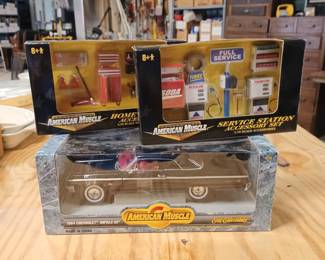 ERTL American Muscle toy car and accessories