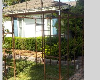 Large Iron Trellis/Gazebo