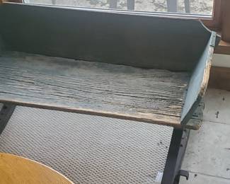Tractor Seat with Distressed Finish