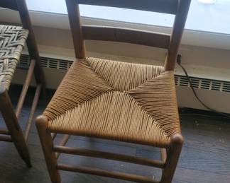Basket Weave Ladder Shaker Chair