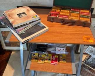 Corner Desk and stool