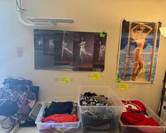 Posters and Clothes