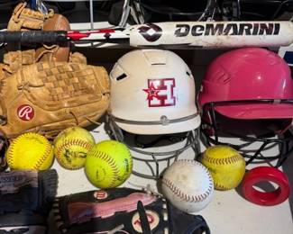 Softball Slow and Fast Pitch gear