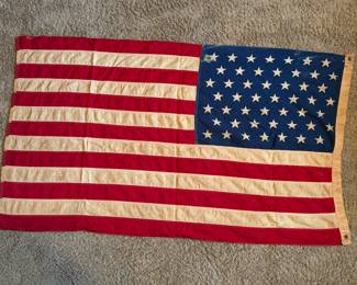 49 Star U.S. Flag. 