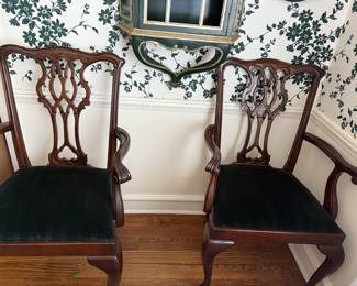 Arm chairs and 6 side chairs