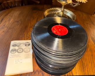 Old victrola records