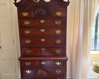 Highboy chest on chest