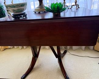 Double drop side table