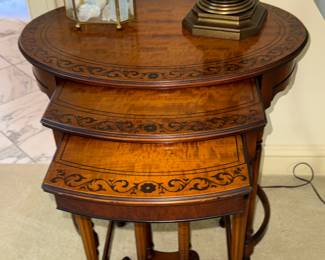 Antique nesting tables
