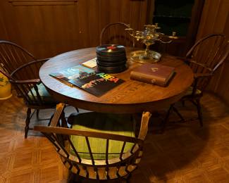 Table and chairs