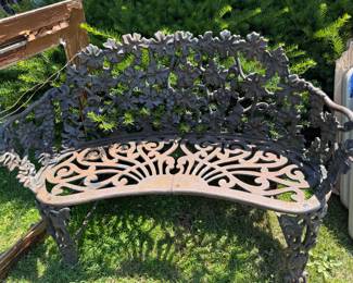 Garden Victorian bench