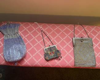 Victorian beaded bags