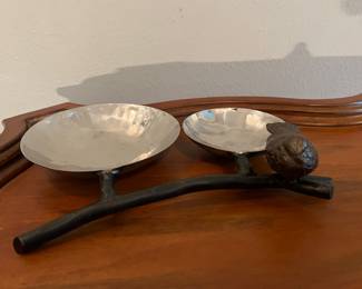 Accessorie bird bowl. New from the Dallas showroom.