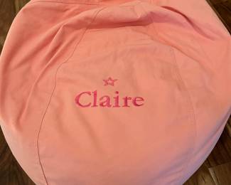 CLAIRE bean bag chair!