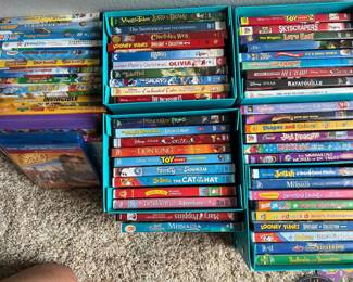 DVD’s for children and Adults