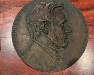 Lincoln plaque