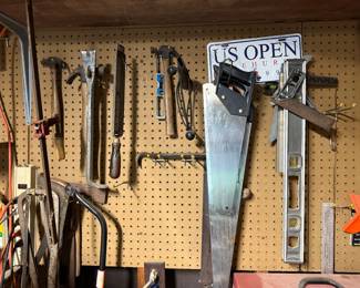Assorted hand tools