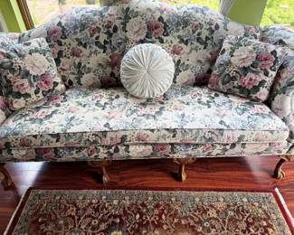 Chippendale style sofa