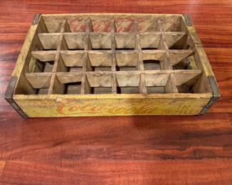 Primitive Coca-Cola crate