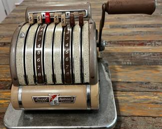 Check Writer Hedman Co. F&E Series Excel Model Chicago Vintage WITH KEYS