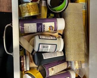 Large selection craft supplies