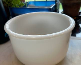 Milk-glass Mixing Bowl