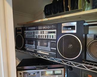 FISHER -Black Boombox Cassette