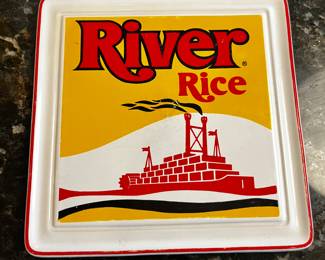 Vintage Pfaltzgraff River Rice Trivet ~ New Orleans