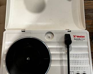Vestax handy trax USB White Portable Turntable Handytrax Record Player Japan