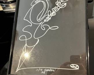 2/16 Sir Shadow One Line Music Art