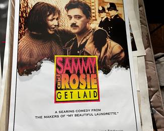 1987 Movie Poster Sammy and Rosie