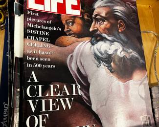 LIFE Magazine November 1991 Issue Sistine Chapel Ceiling- A Clear View of Heaven