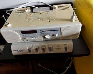 VTG GENERAL ELECTRIC GE SPACEMAKER AM/FM CASSETTE PLAYER
Power Control Center