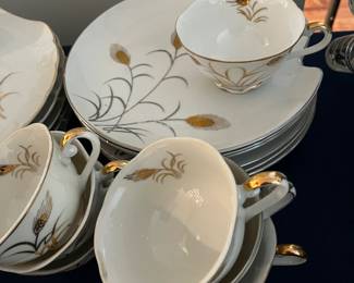Kipper & Mann Snack Set, set of 6 plates and 6 Cups