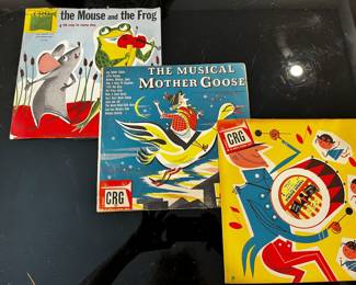 The Mouse and The Frog Vinyl 45
The Musical Mother Goose
Children’s Record Guild