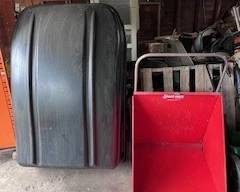Car top carrier and collapsable / foldaway wheeled cart