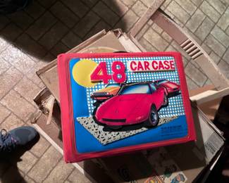 Filled with matchbox cars
