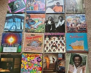 Record Albums by REO Speedwagon, Earth, Wind & Fire, Jethro Tull and More