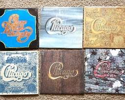 Six Record Albums by Chicago