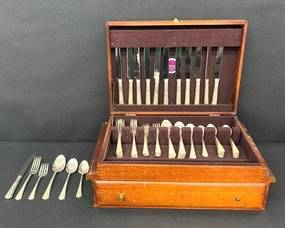 Vintage Century Sterling Silver Royal Rose Flatware Set
What a gorgeous set!
Circa 1938